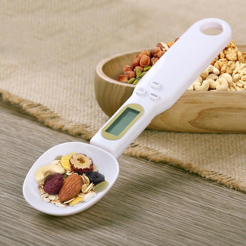 Precision LCD Digital Spoon Scale – Food & Coffee Measuring Tool