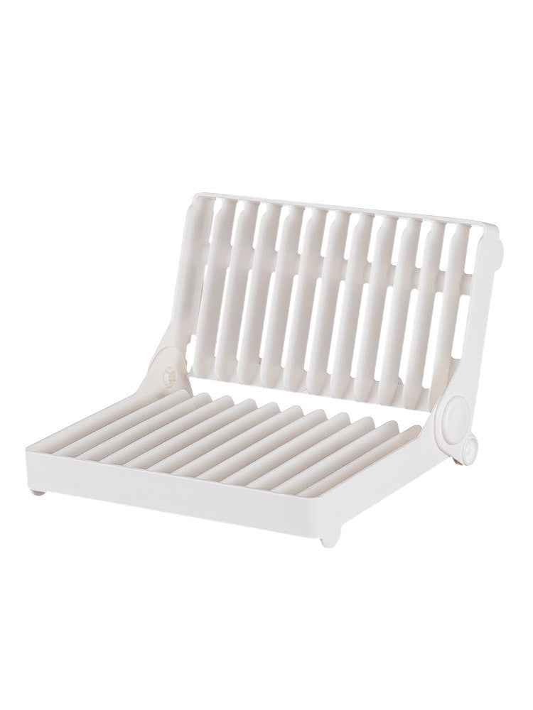 Compact Folding Dish Rack – Foldable Kitchen Drying Organizer