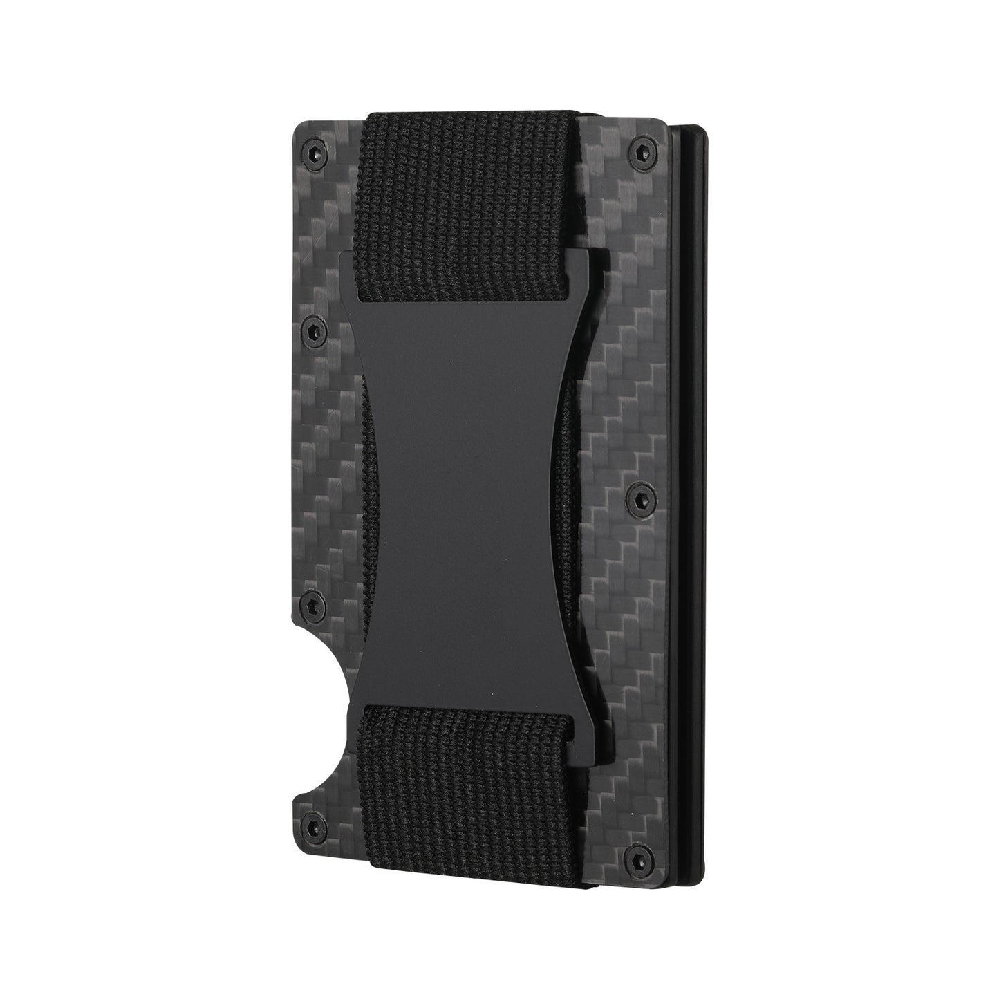 Ultra-Slim Wallet – Real Carbon Fiber & Aluminum RFID Card Holder