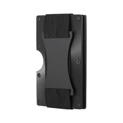 Ultra-Slim Wallet – Real Carbon Fiber & Aluminum RFID Card Holder
