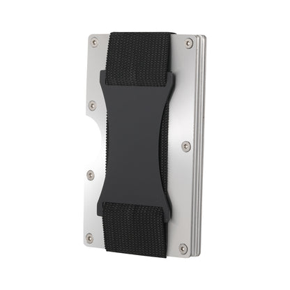 Ultra-Slim Wallet – Real Carbon Fiber & Aluminum RFID Card Holder